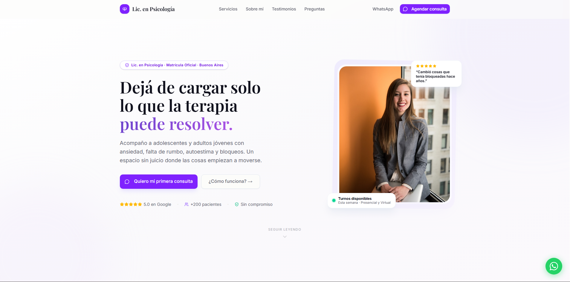 Psicología | Espacio Terapéutico