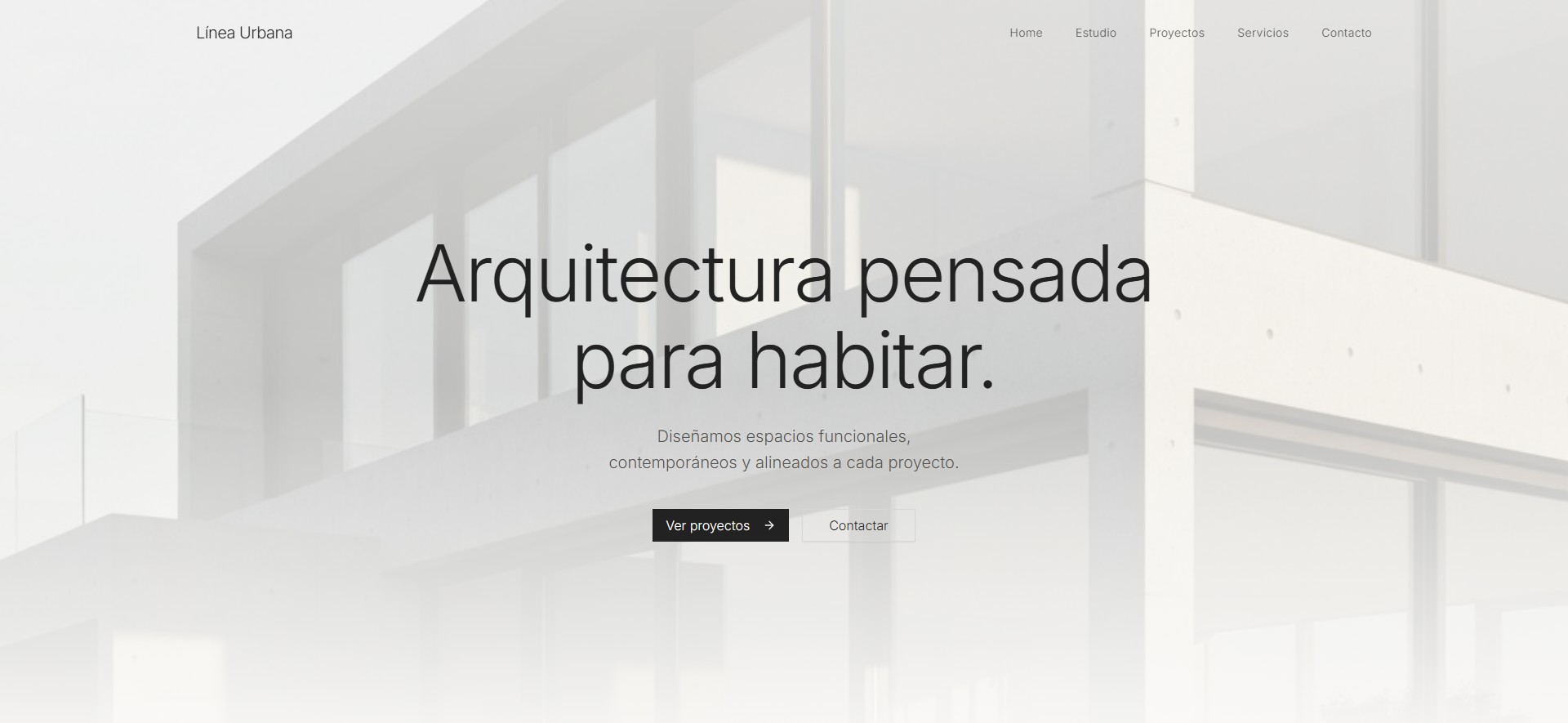 Línea Urbana | Estudio de arquitectura